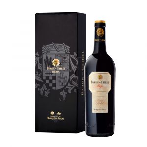 Vino tinto Barón de Chirel Reserva de Marqués de Riscal Denominación de Origen Calificada Rioja