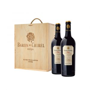 Vino tinto Barón de Chirel Reserva de Marqués de Riscal Denominación de Origen Calificada Rioja
