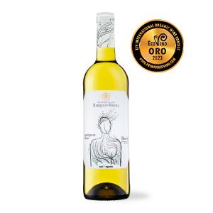 Vino Blanco Marqués de Riscal Sauvignon Blanc 100% organic Denominación de  Origen Rueda