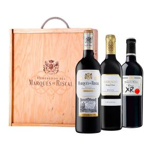Estuche Tintos de Rioja de Marqués de Riscal