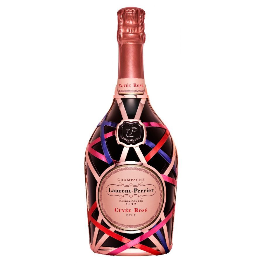 Laurent-Perrier Cuvée Rosé con metal Jacket Rubans