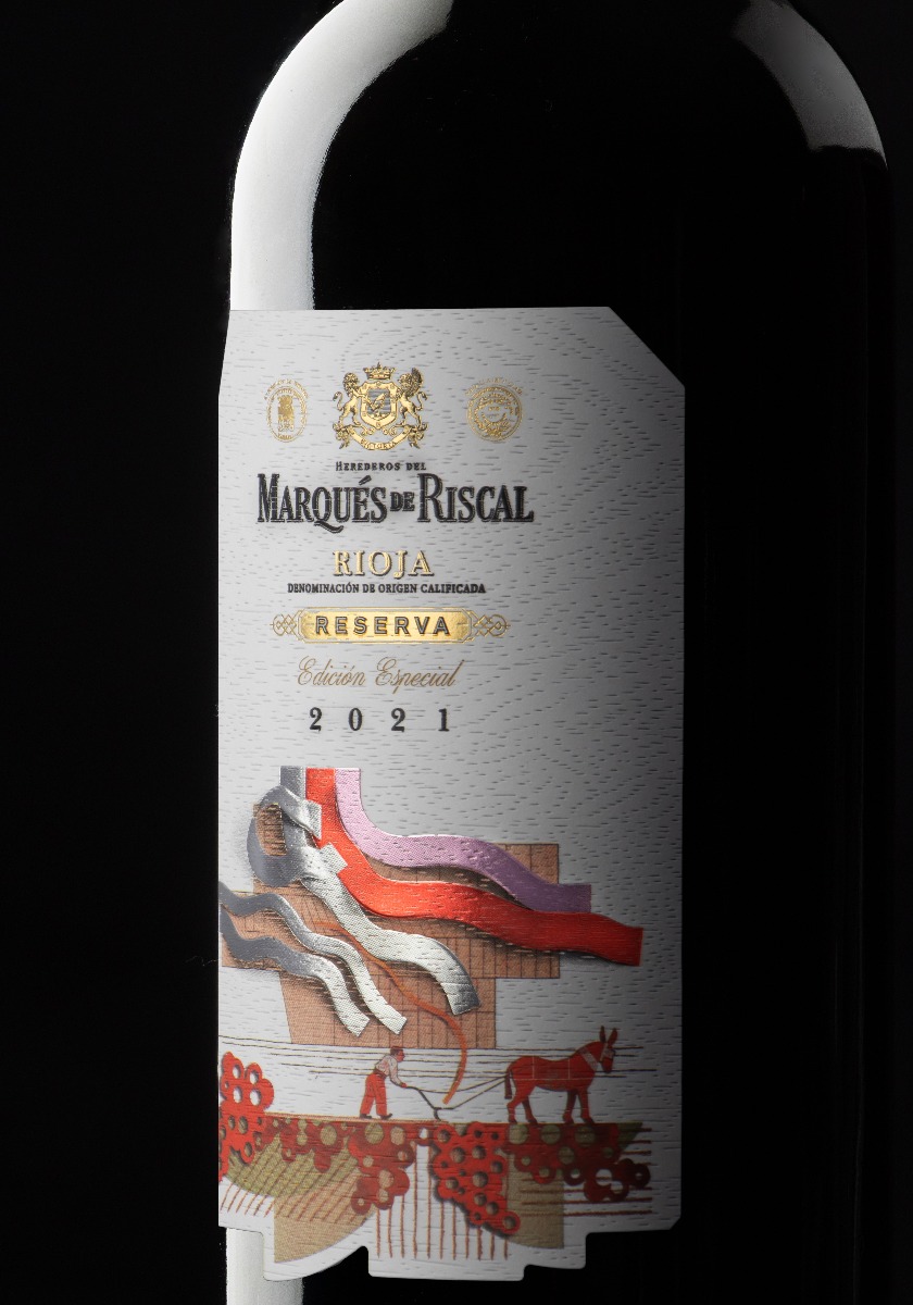 Marqués de Riscal Reserva Edición Especial Risk All 2021-Caja de 6 botellas