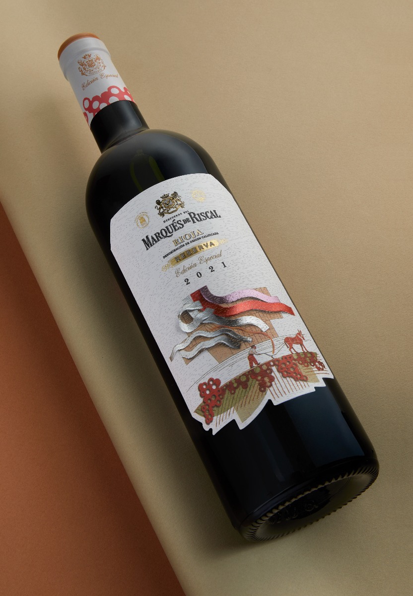 Marqués de Riscal Reserva Edición Especial Risk All 2021-Caja de 6 botellas